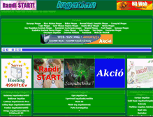 Tablet Screenshot of ingatlan.webcim.info